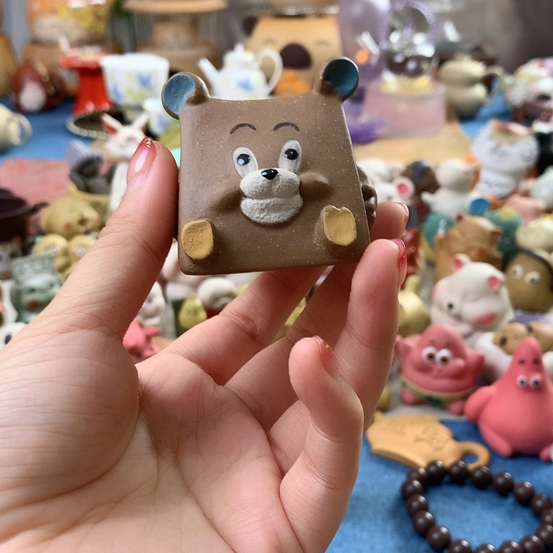 紫砂茶宠手工制作