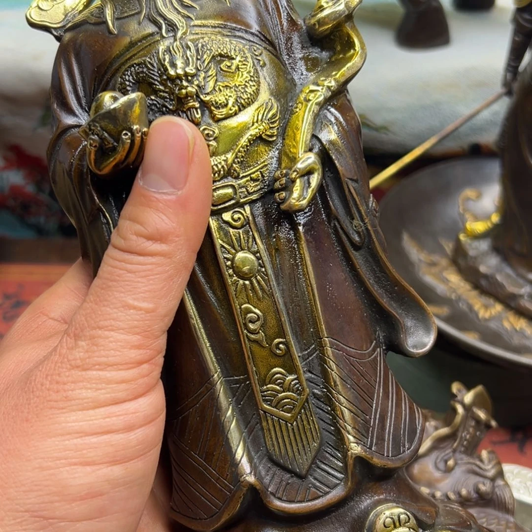 铜摆件欢迎欢迎你