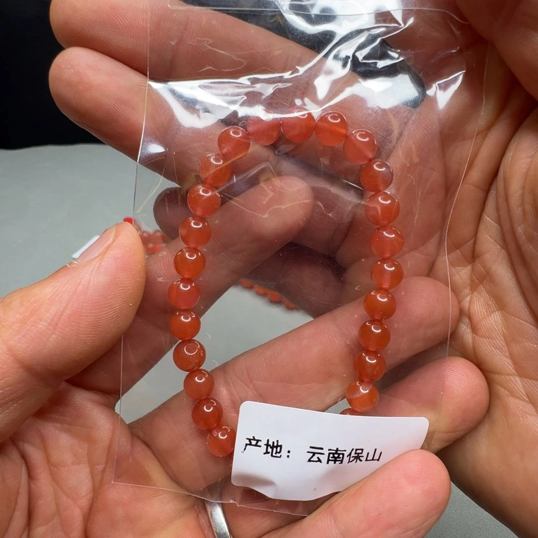 南红玛瑙手串未镶嵌005