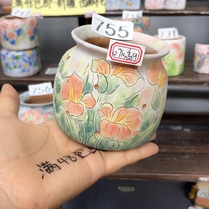 手工制作多肉花盆