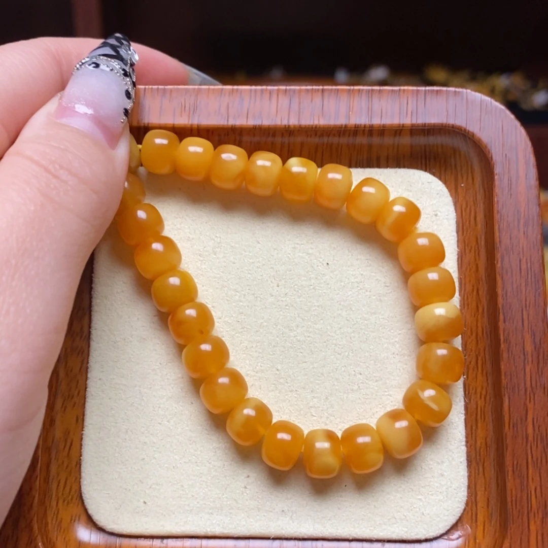 【闪购商品】蜜蜡手链未镶嵌手串