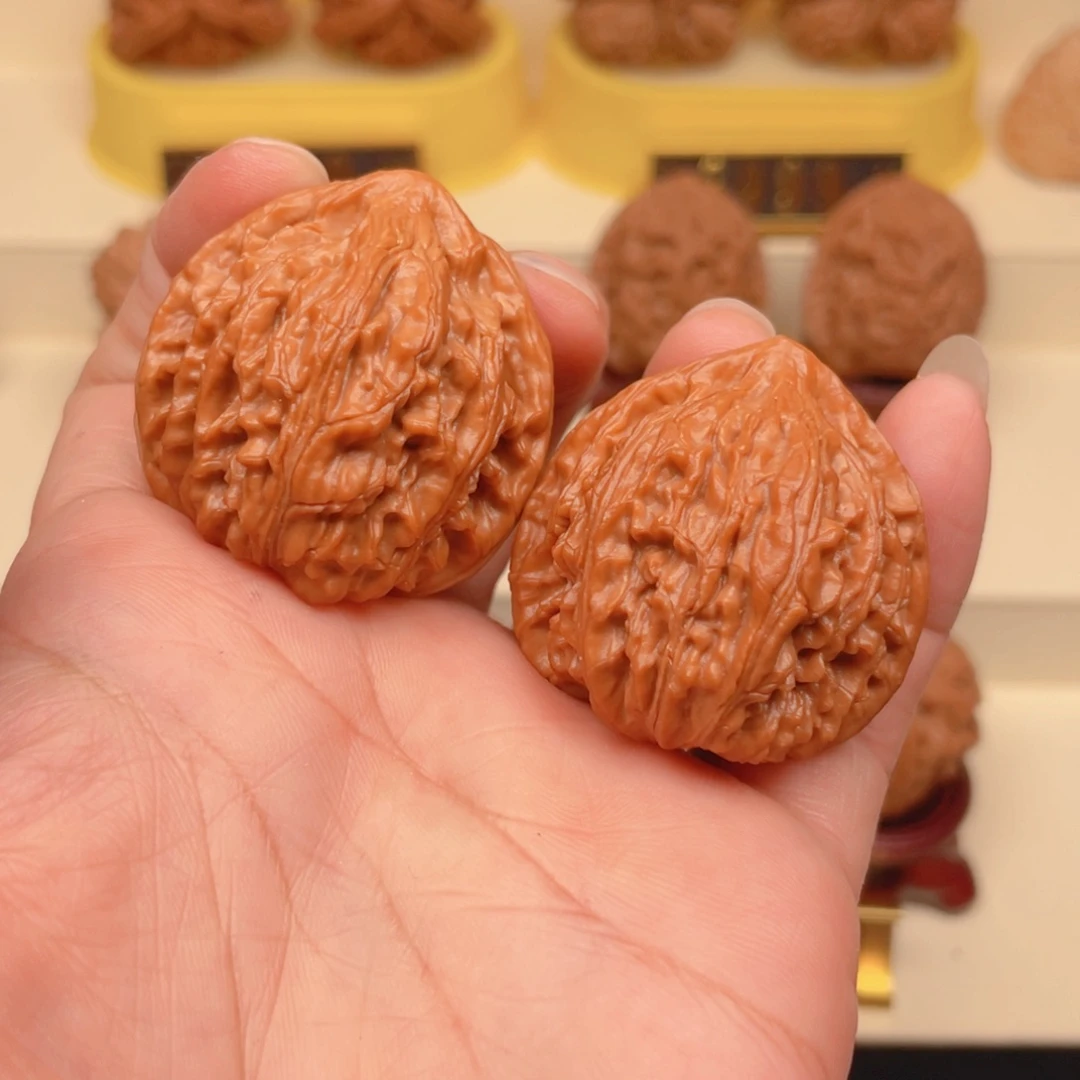 把件文玩核桃寿桃全家福37