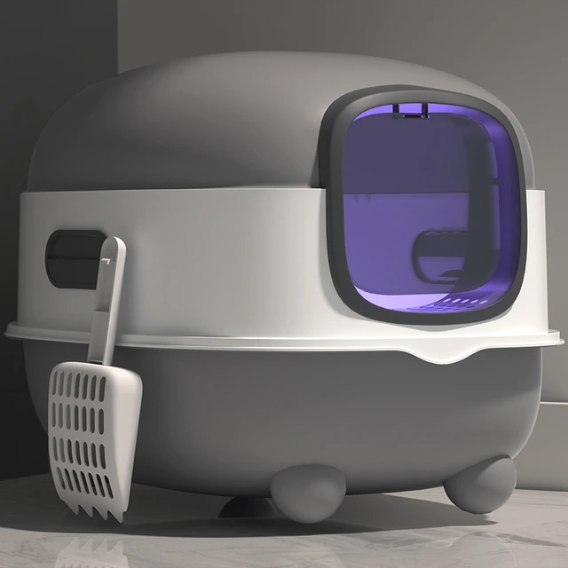 猫砂盆超大号自动猫厕所猫沙盆子封闭式智能砂盘防外溅屎盆幼猫