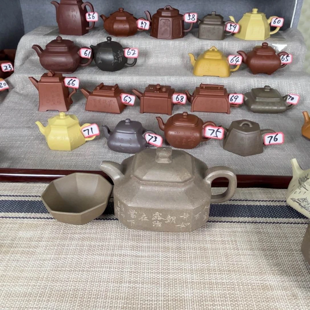 段泥茶壶本*物精工制作