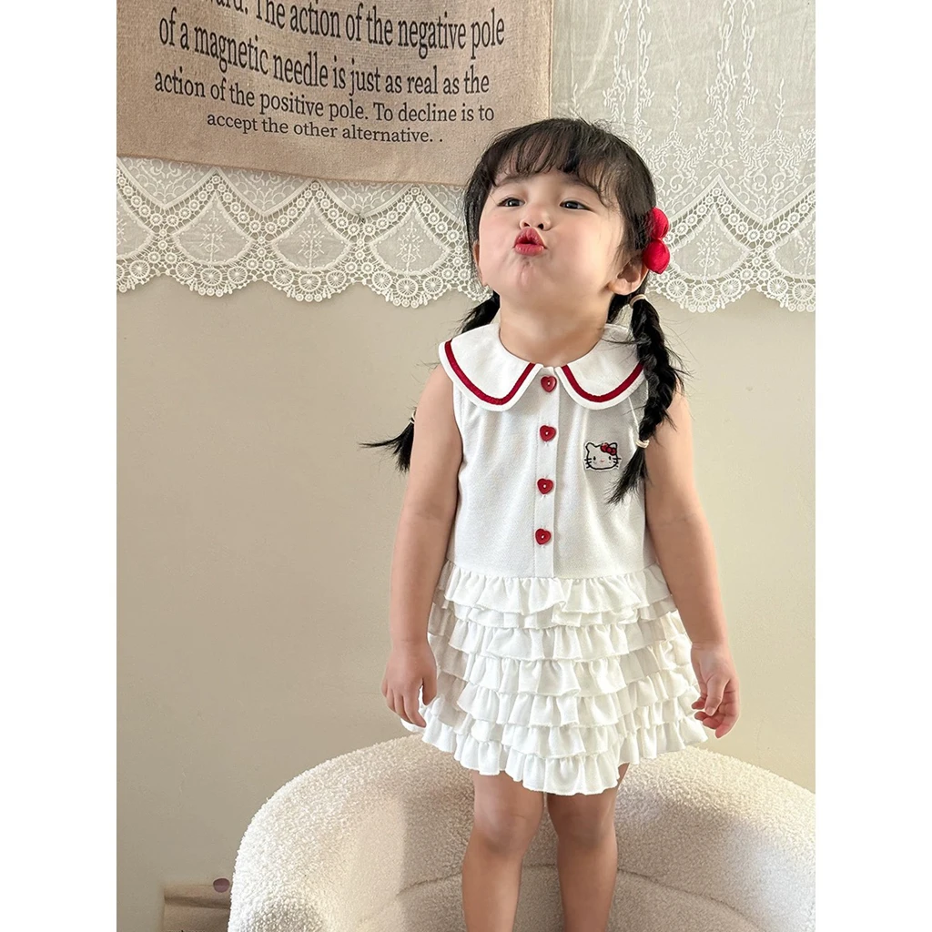 【乐恩baby】女童连衣裙夏季蛋糕裙公主风宝宝洋气可爱背心裙薄款