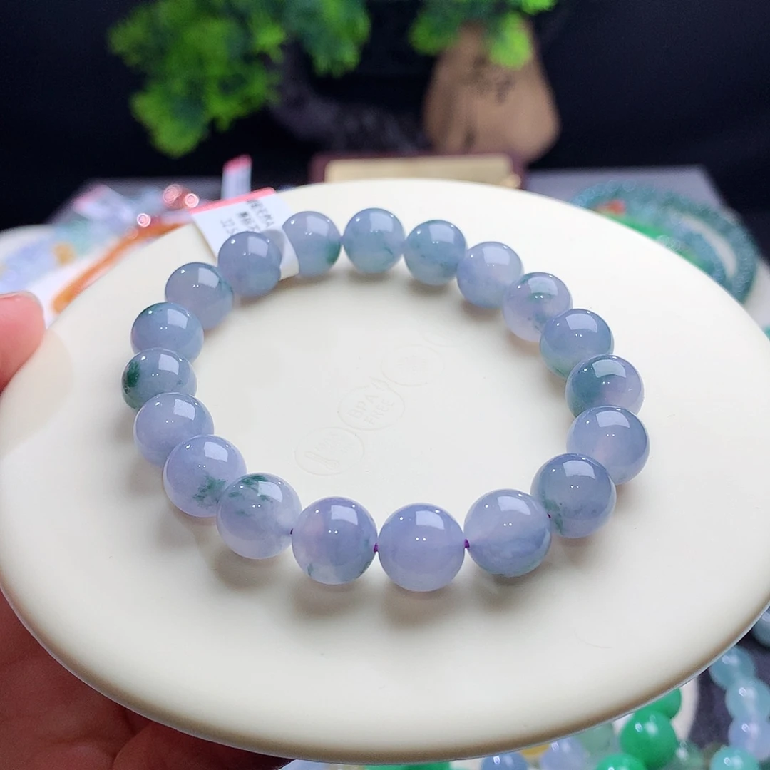 未镶嵌手串翡翠卡10mm