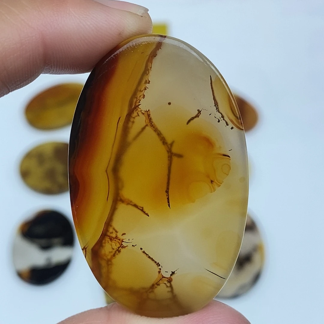 玛瑙/玉髓未镶嵌珠宝半成品