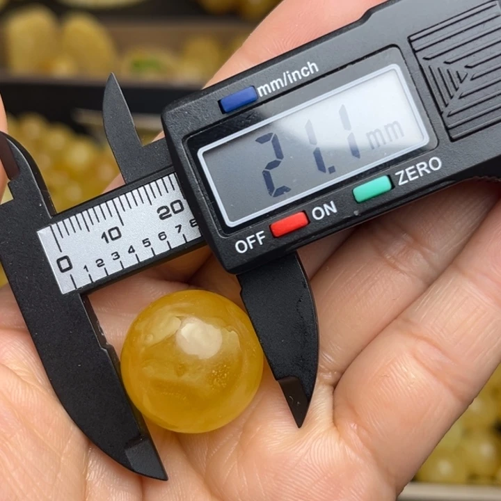 蜜蜡未镶嵌珠宝奇石天然蜜蜡散珠微瑕一粒204