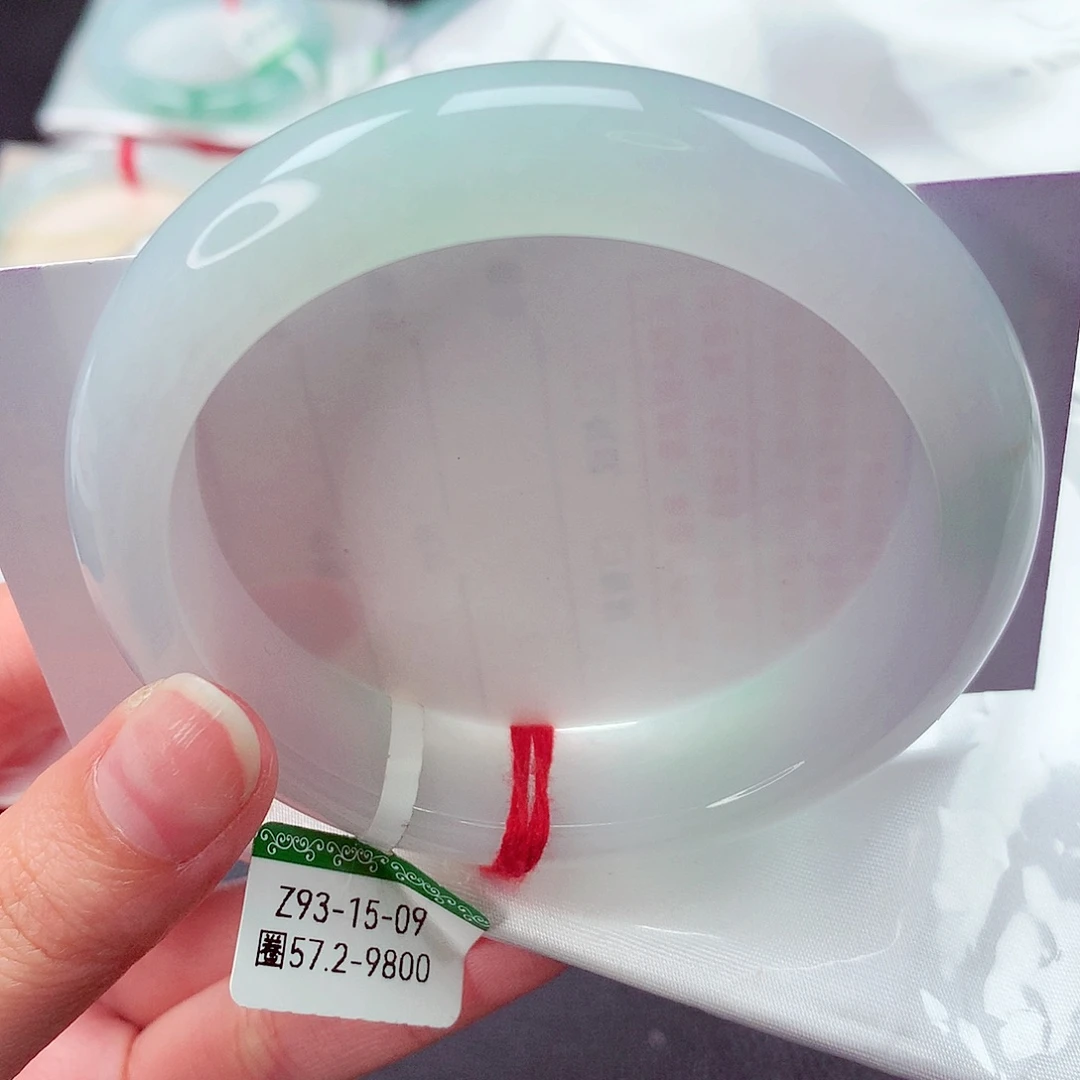 翡翠未镶嵌手镯缅甸天然a货翡翠手镯