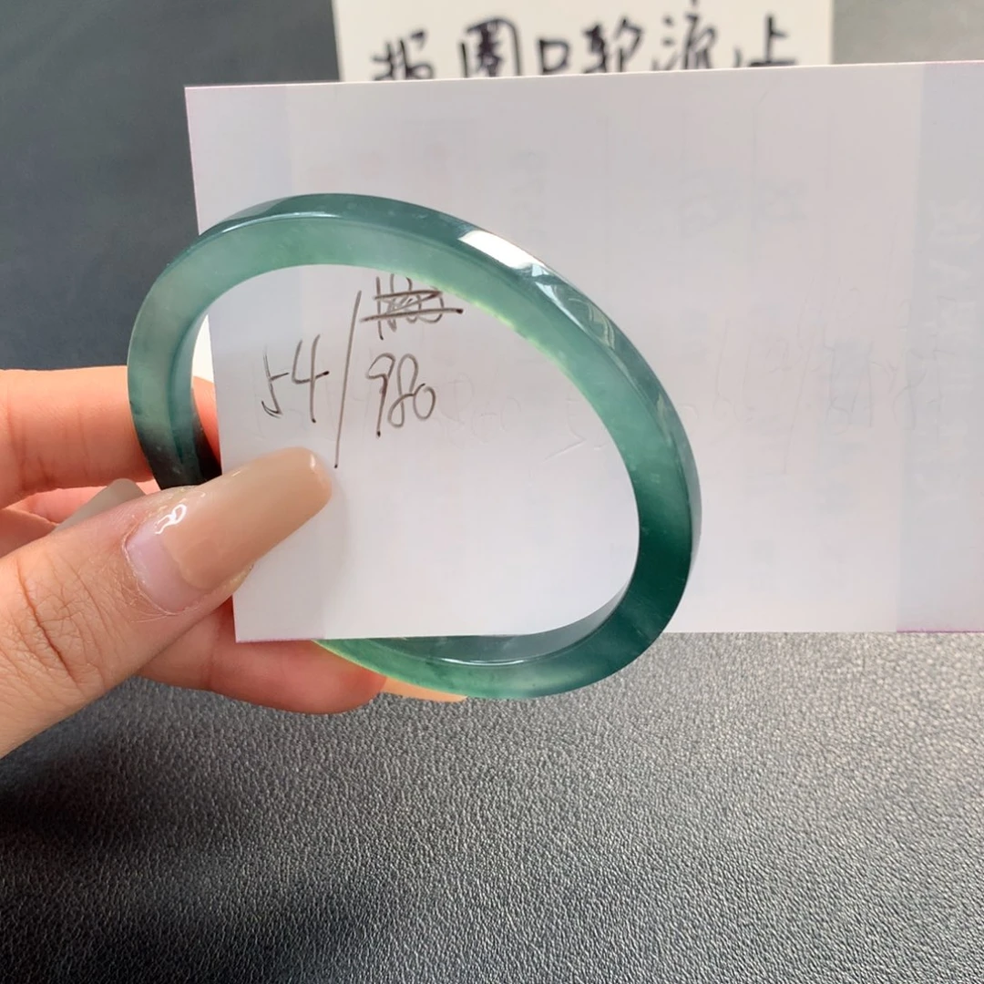 翡翠未镶嵌手镯天然翡翠