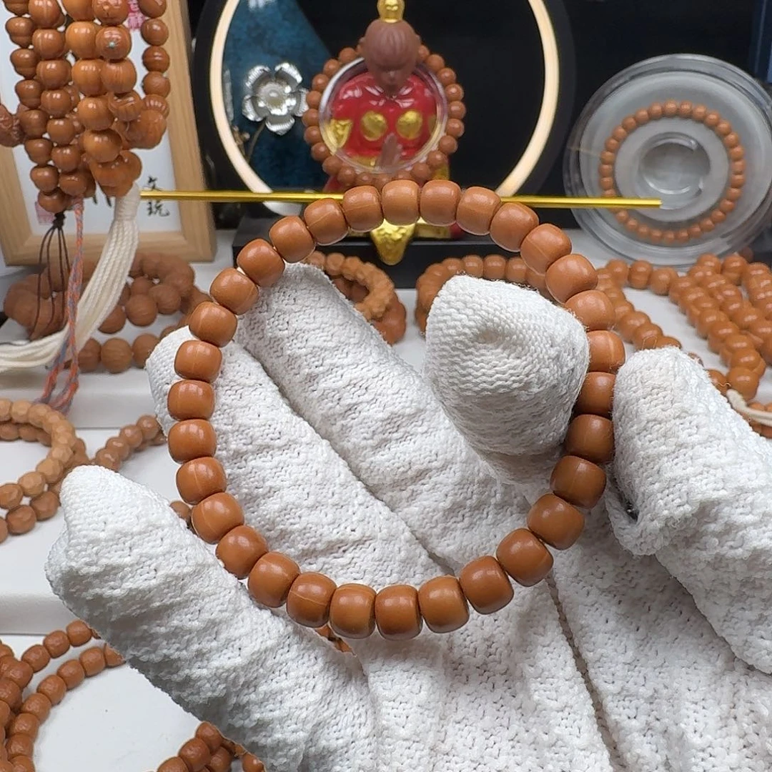 Ｅ***豪猴头核桃手串猴头道珠7.9