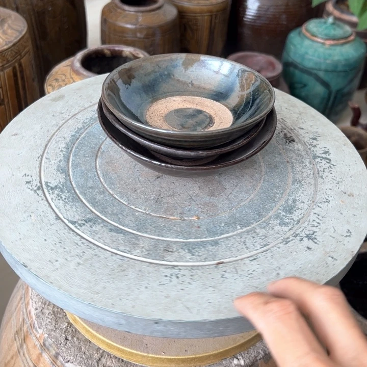 一***界老陶粗陶3个