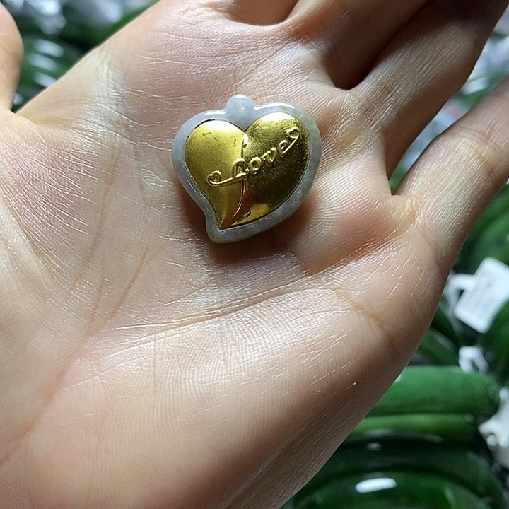 和田玉（碧玉）手镯未镶嵌吊坠