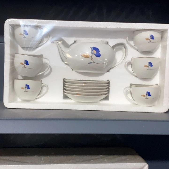 瓷片陶瓷品四厂强化瓷茶具13头