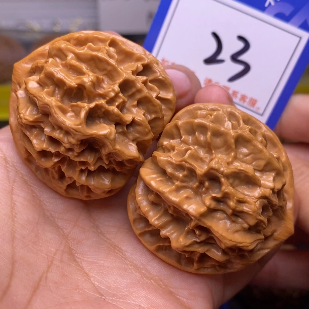 文玩核桃把件44帝王狮子头23