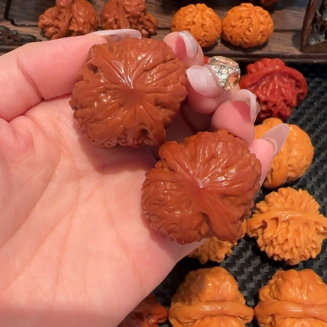 吊坠文玩核桃平谷聚宝盆35精品1125