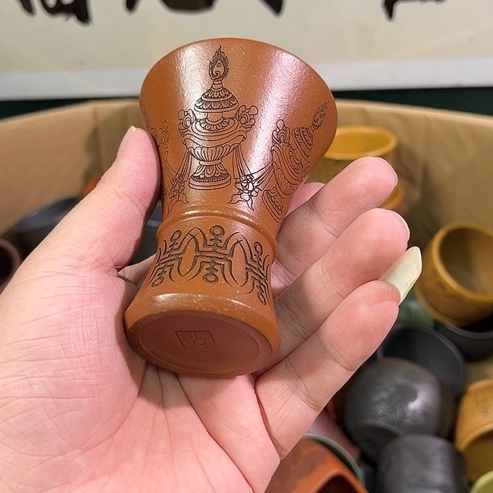 茶杯紫砂全手工紫砂主人杯