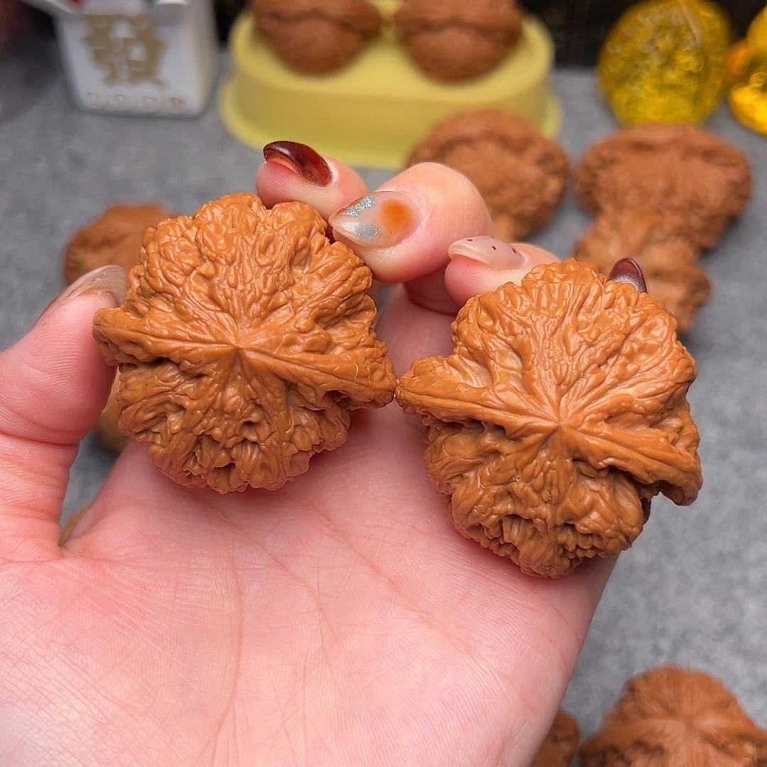 把件文玩核桃毕业精品精配大粗筋46全品克51+绝配球筋