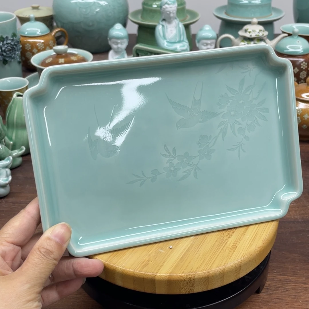 微瑕特价20.8*14茶盘