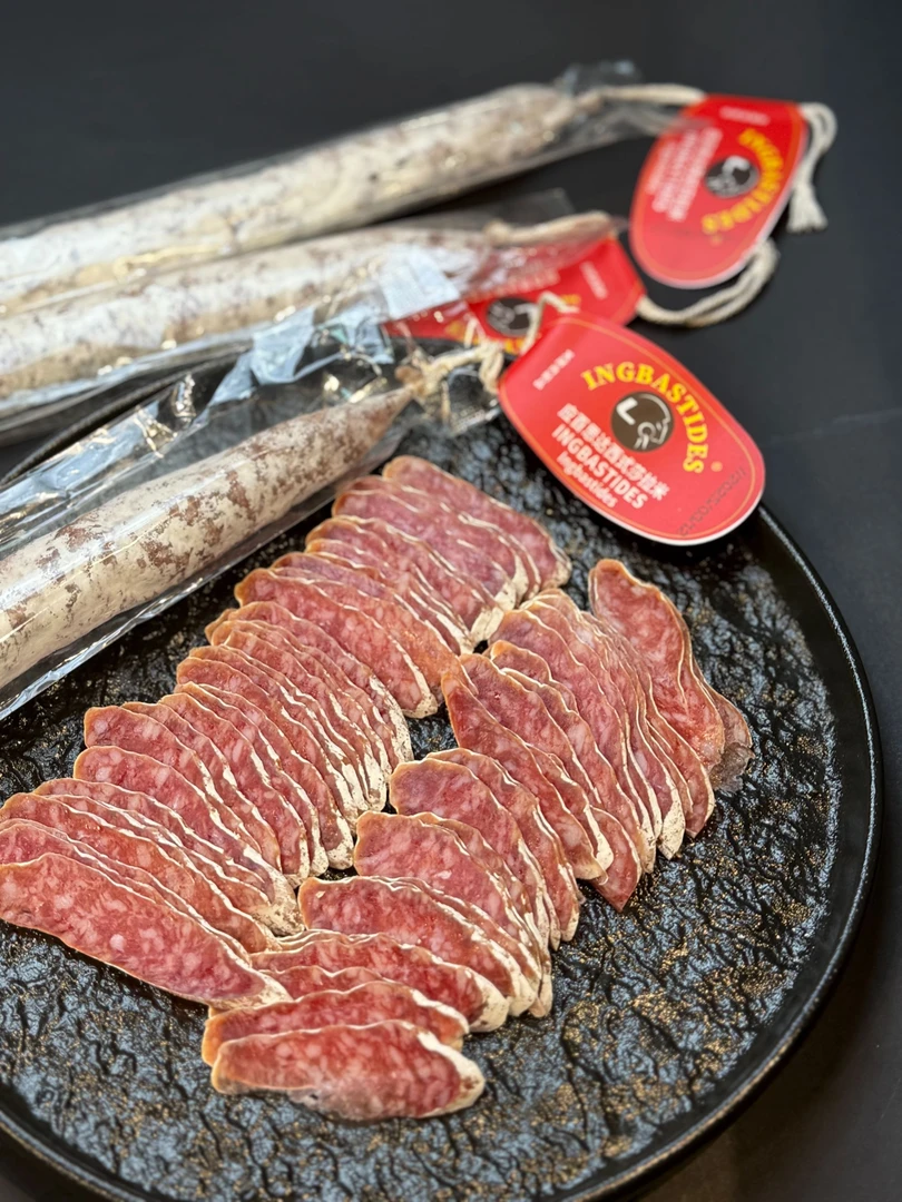 应百思达小红牌原味萨拉米食用西班牙风味营养发酵生产味道金标