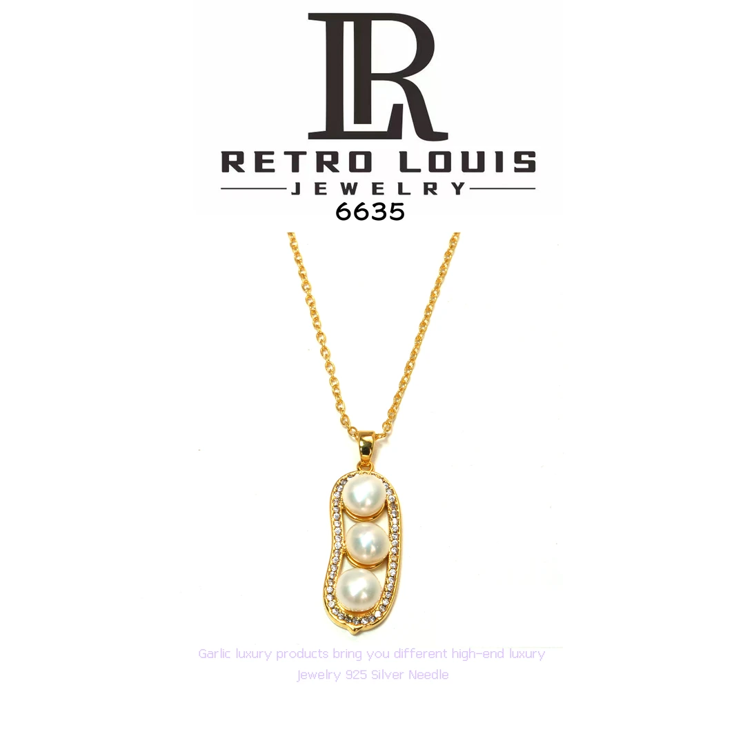 铜合金项链 RETRO LOUIS项链~6635（40+6）