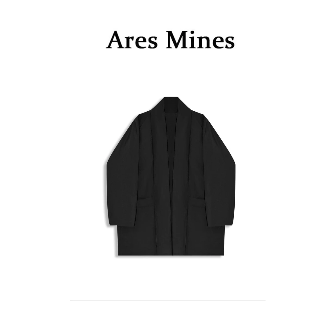 【盛朗熙Ares Mines】法式轻奢 日常休闲对称大口袋外套