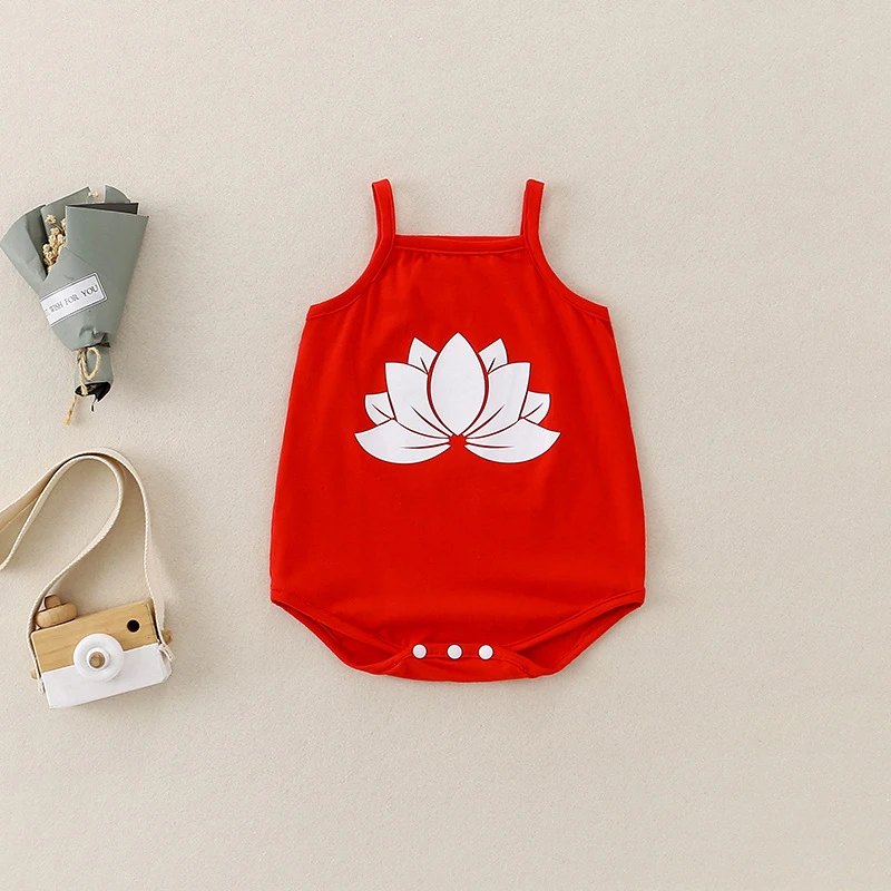 YeeHoO英氏【断码】2025男女宝宝新款哪吒同款魔童降世莲花图案肚