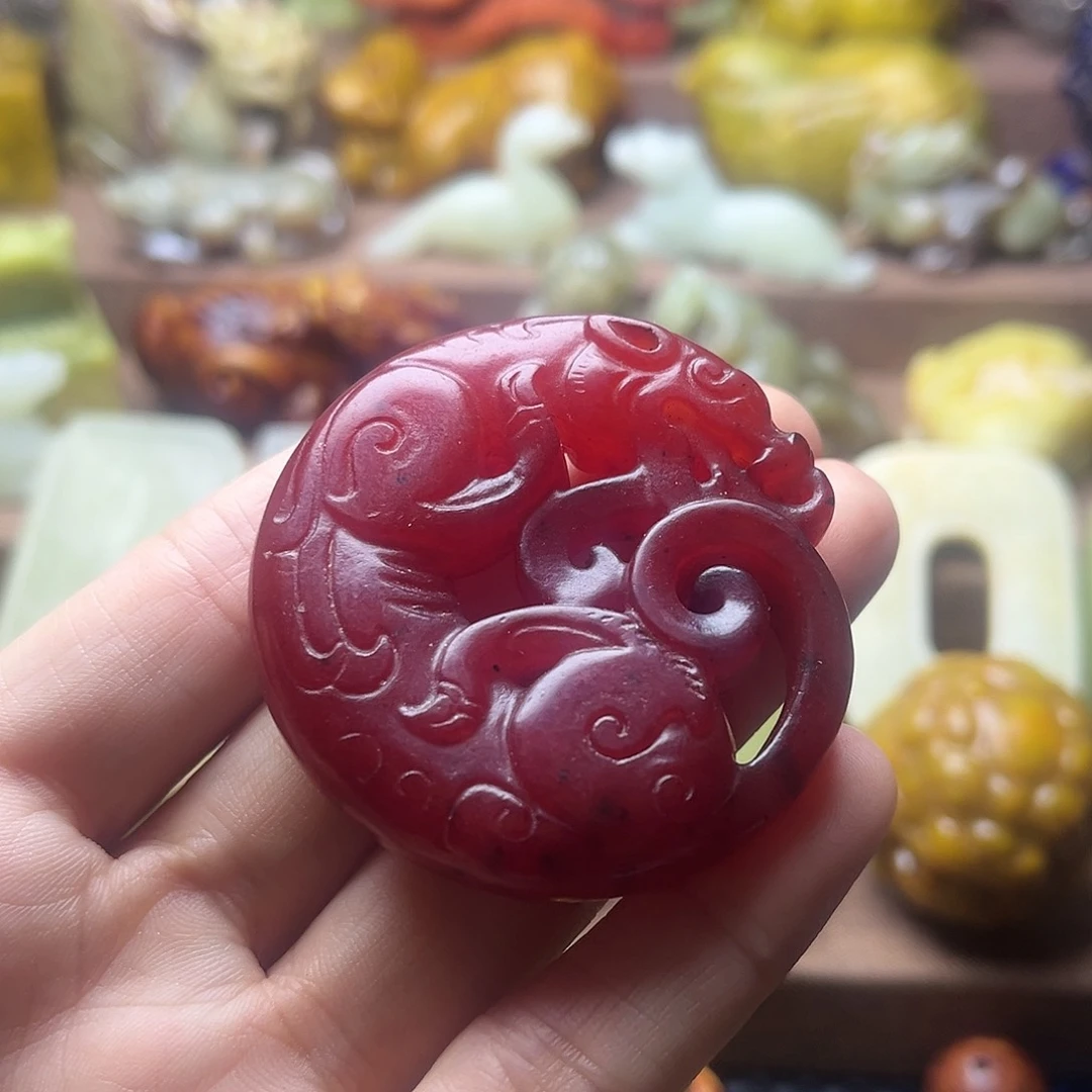 白玉菩提吊坠104。。