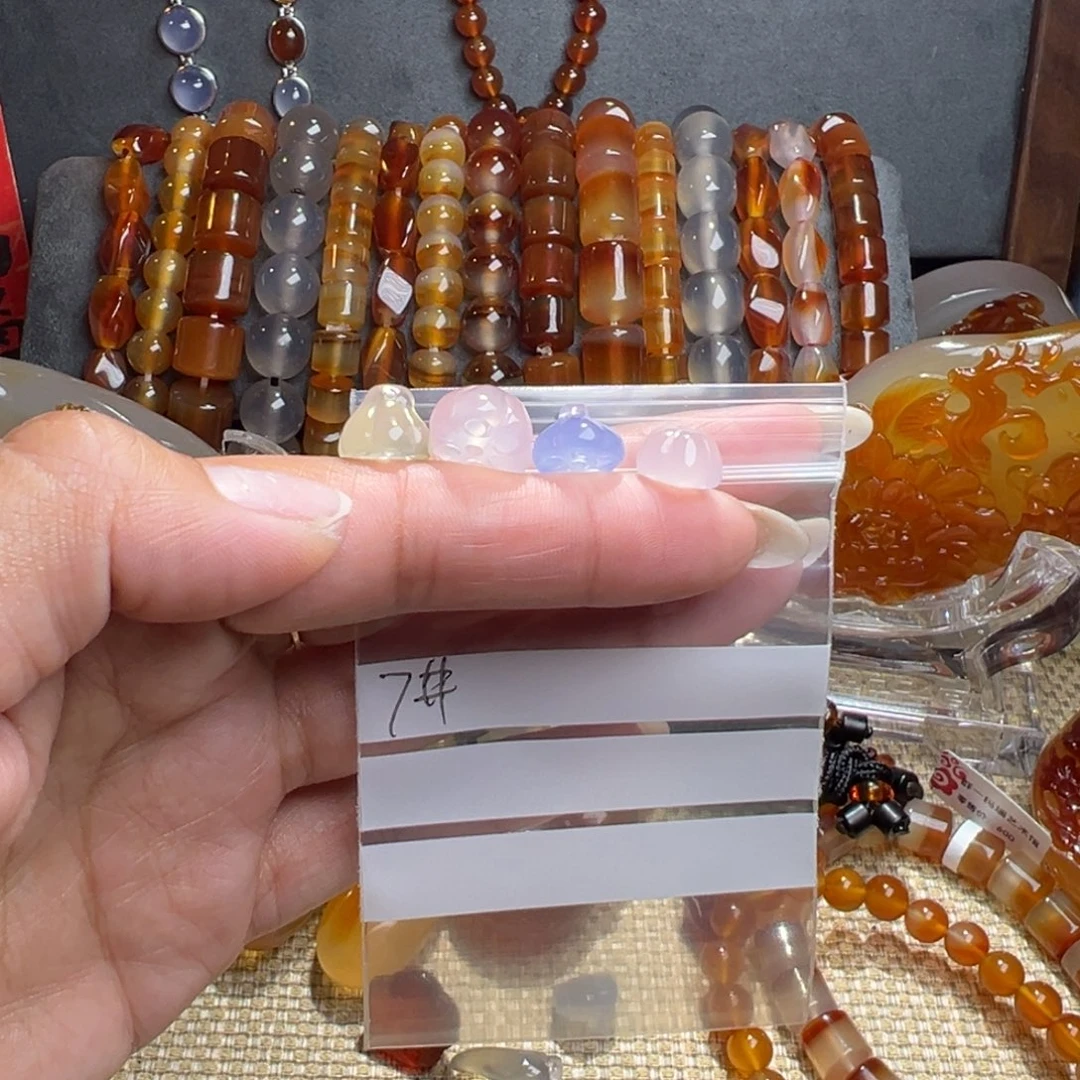 玛瑙/玉髓颈饰合金乖****的7