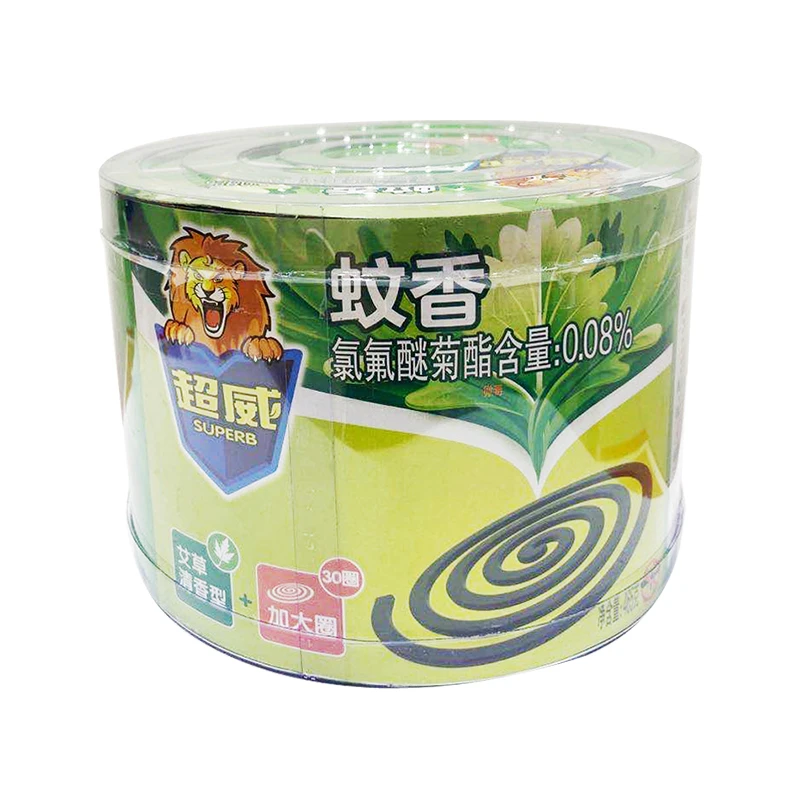 超威微烟植物艾草清香型蚊香30盘 新老包装随机发货