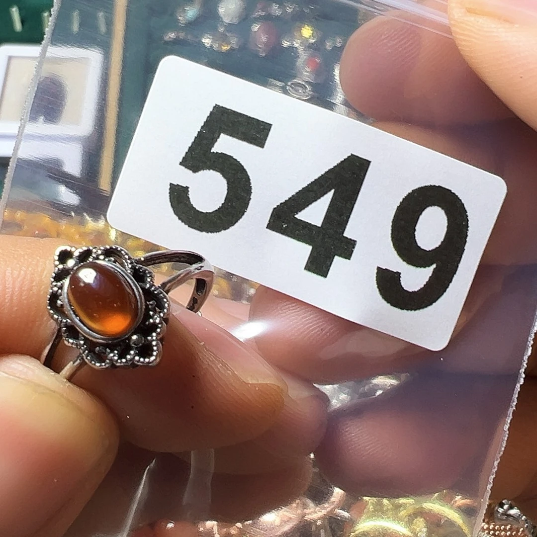 石榴石（芬达石）戒指未镶嵌