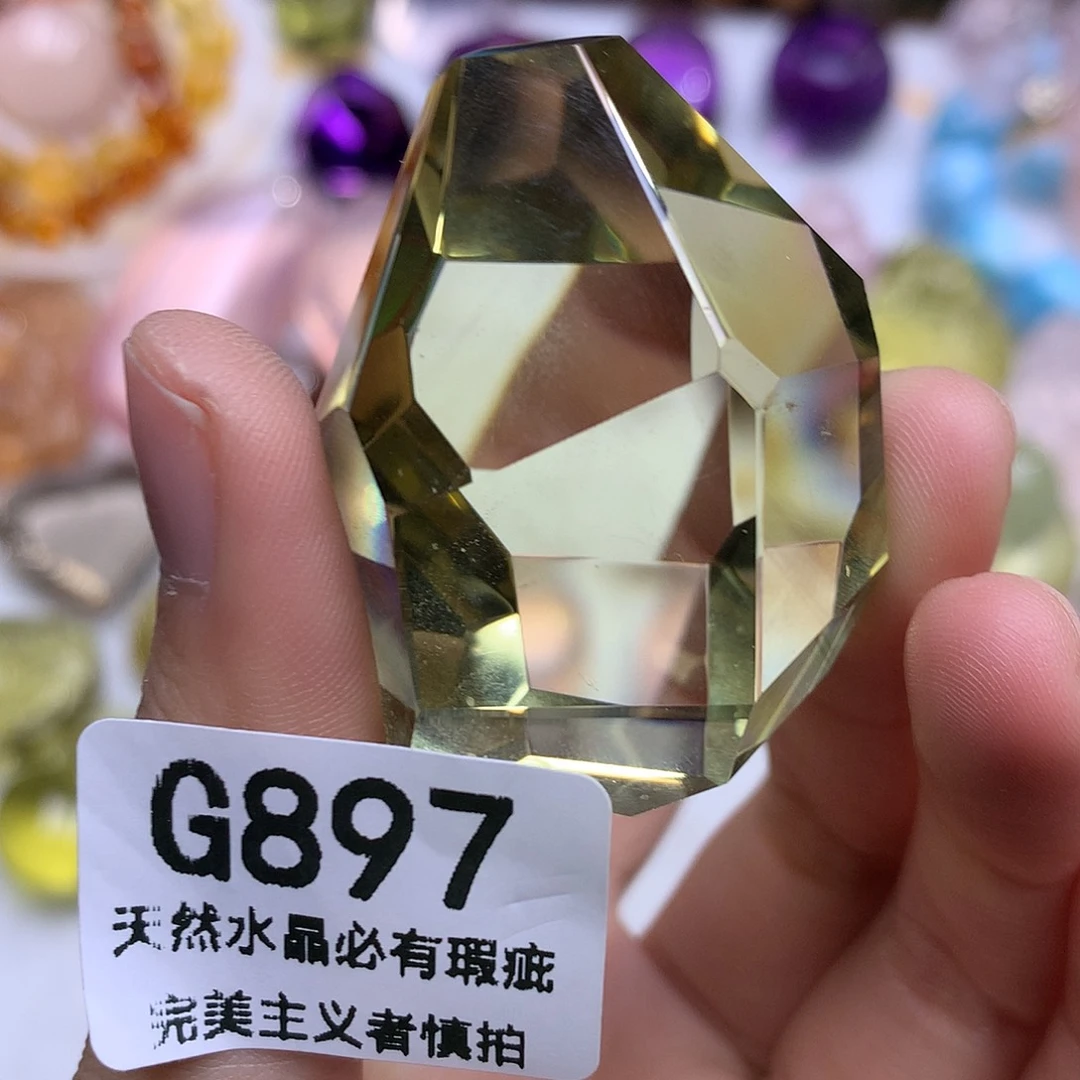 未镶嵌水晶珠宝半成品随行