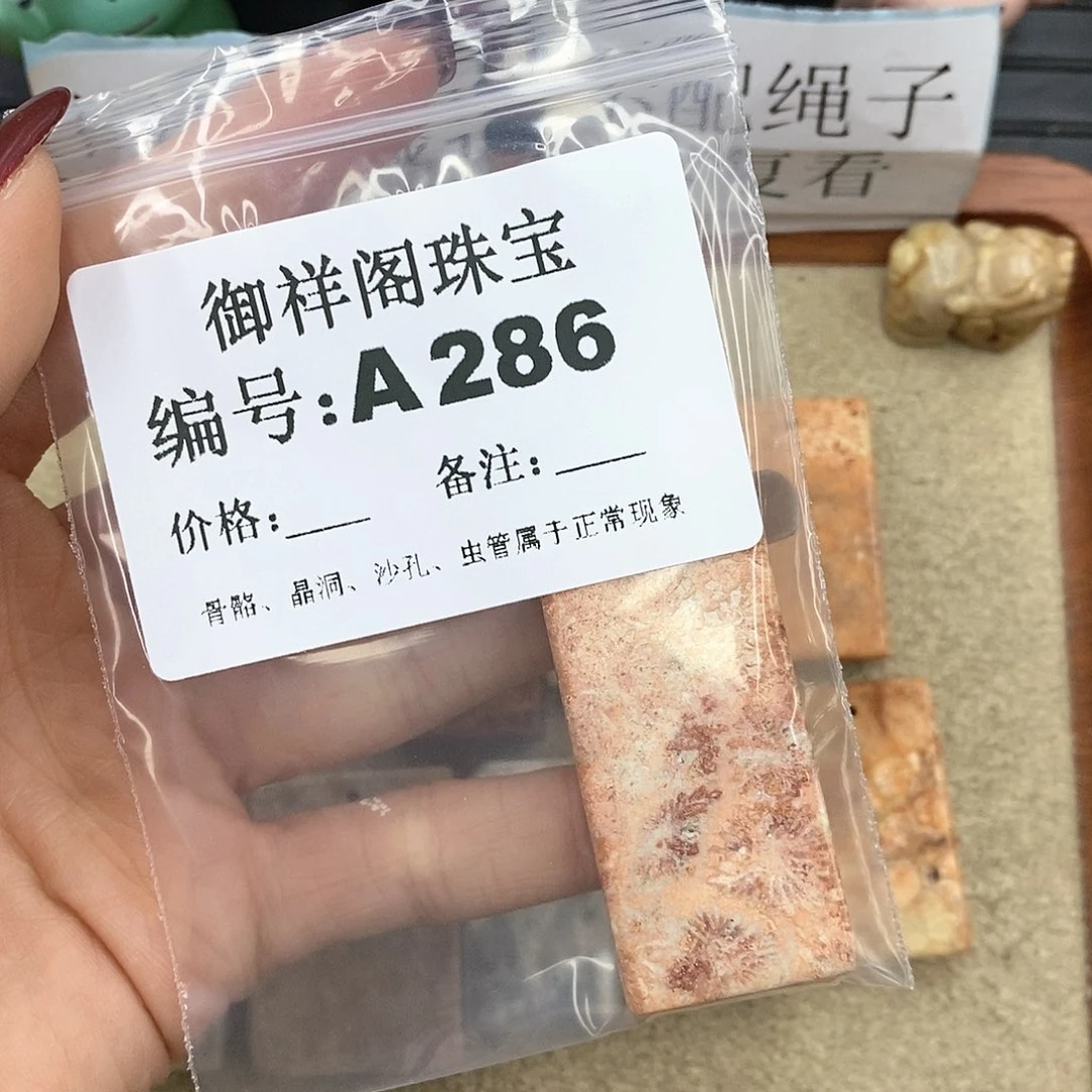 硅化珊瑚（珊瑚玉）A265未镶嵌求*注