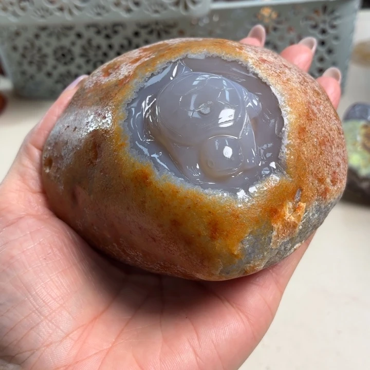 玛瑙/玉髓未镶嵌吊坠(不含链)