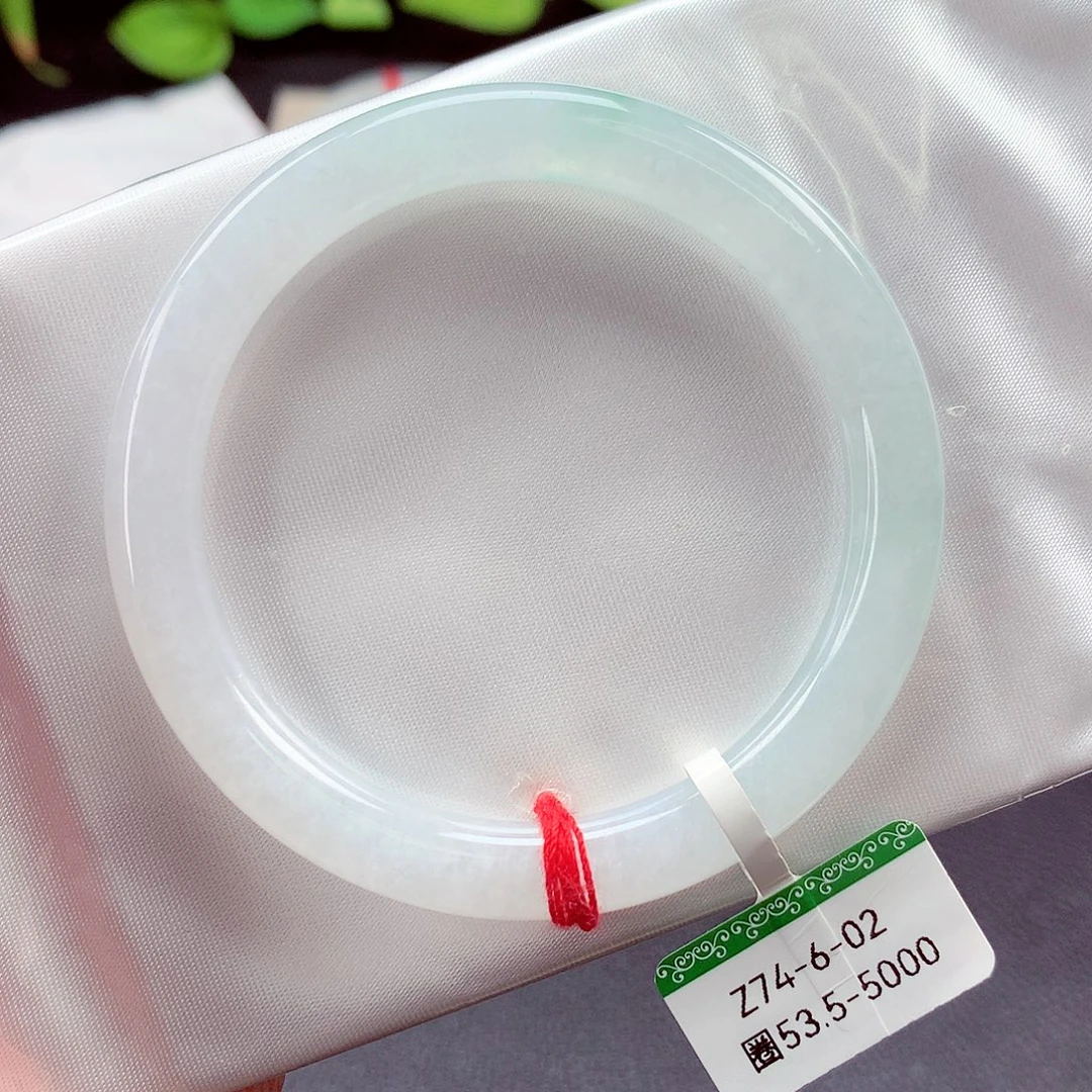 翡翠未镶嵌手镯缅甸天然a货翡翠手镯