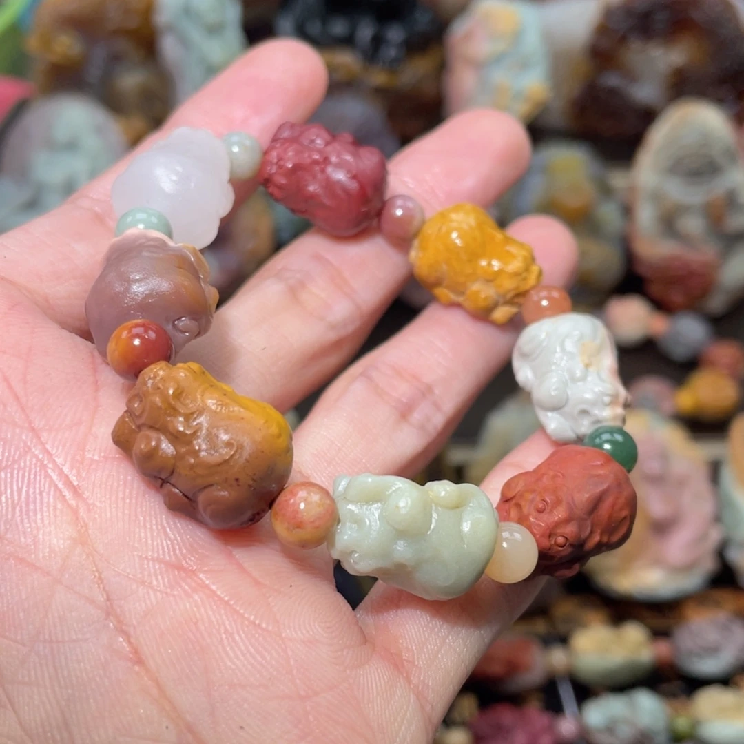 石英质玉未镶嵌手串