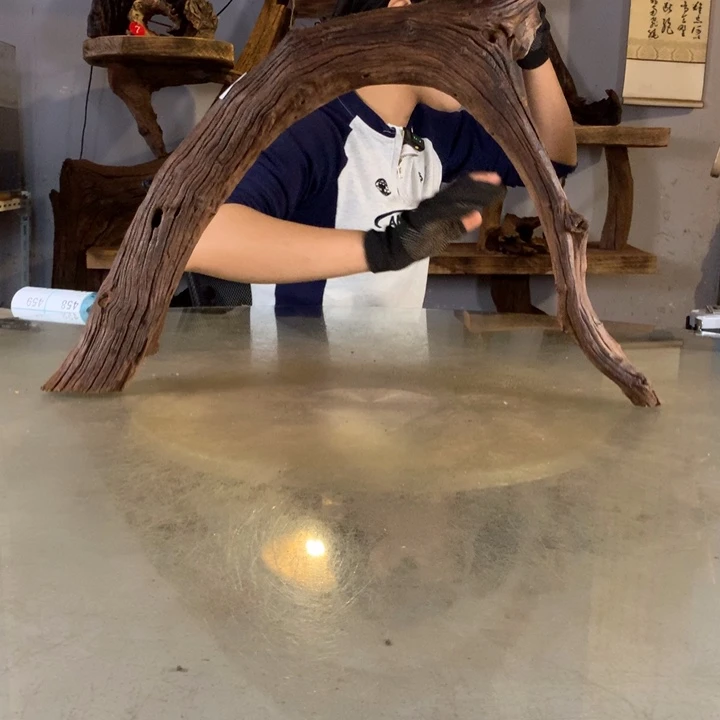 D***o天然的云南紫柚木会黄水