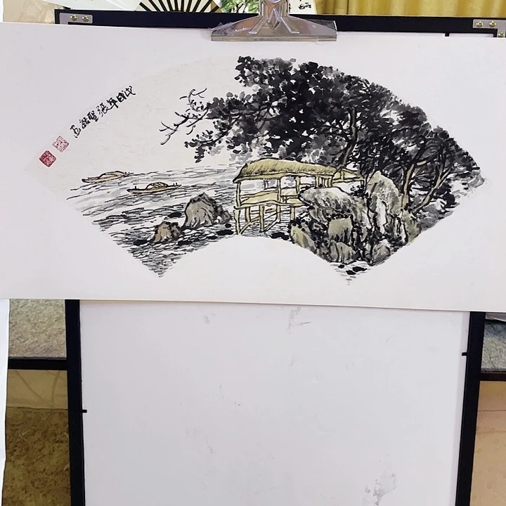 国画张圣敏先生纯手绘作品