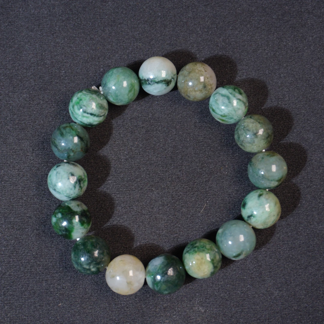 6AT41 清 翡翠手串