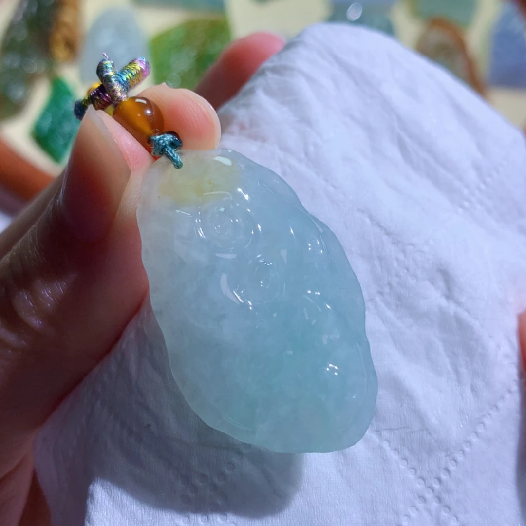 【闪购商品】翡翠未镶嵌吊坠(不含链) 4628