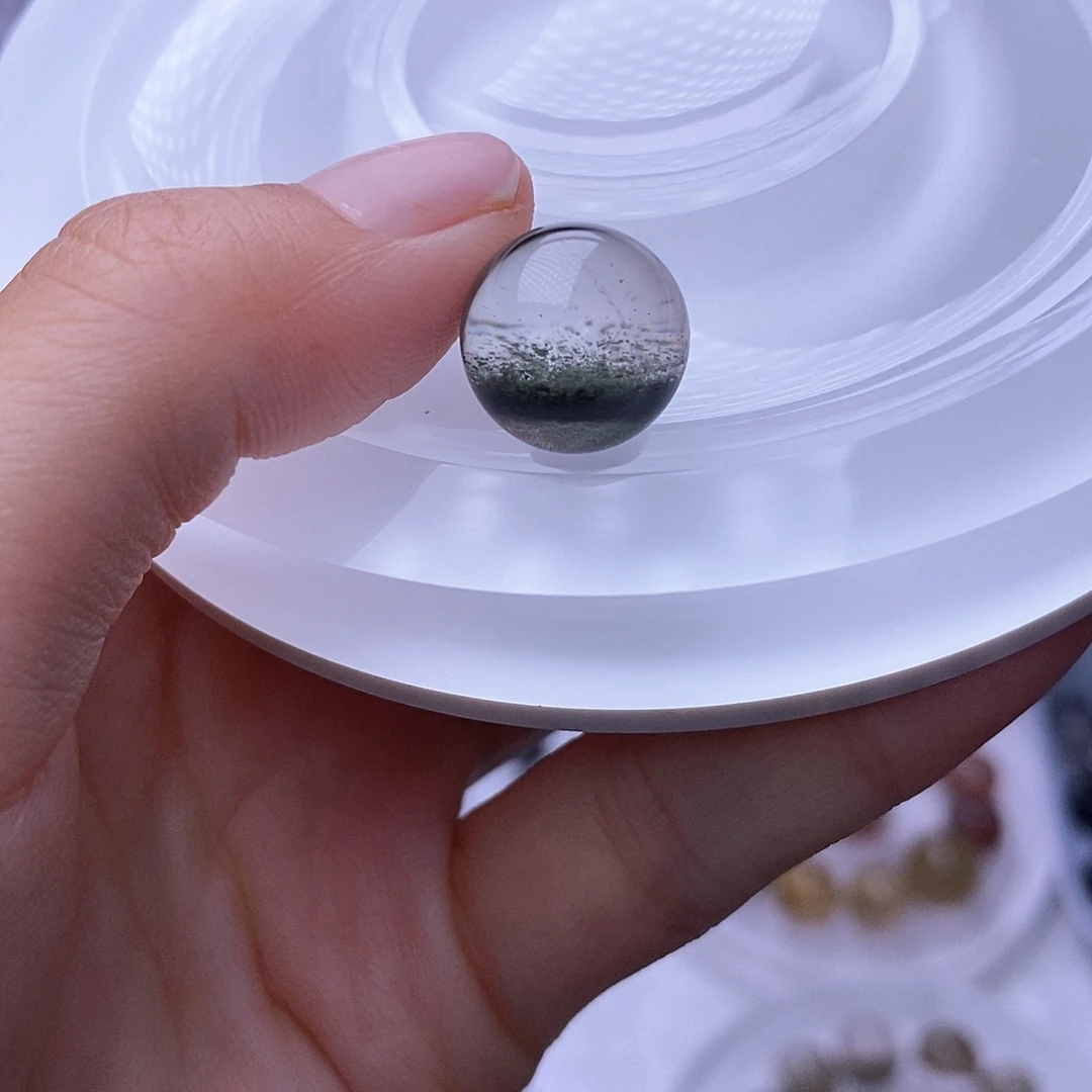 水晶天然水晶定制打孔不退换未镶嵌