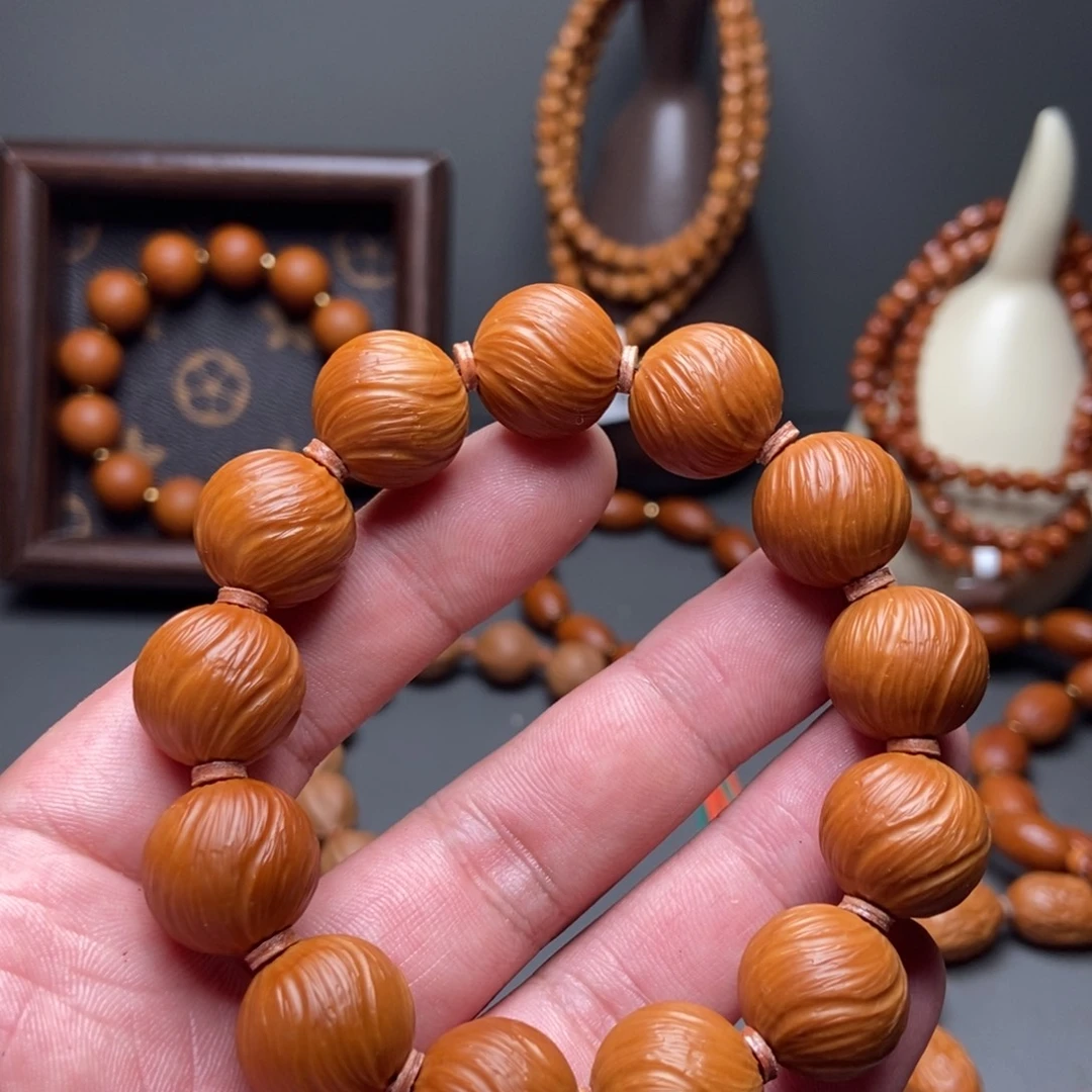 橄榄核手串/手链定风珠 苏工 橄榄核手串