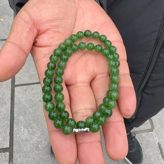 颈饰未镶嵌和田玉卡8