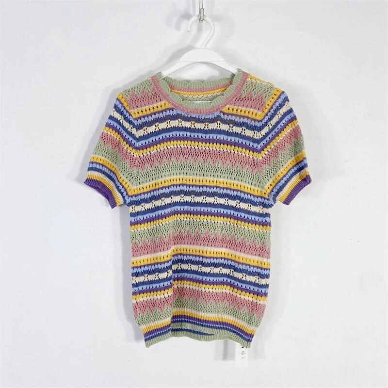 【77衣橱】DM6919精品女装针织上衣【红人上新】