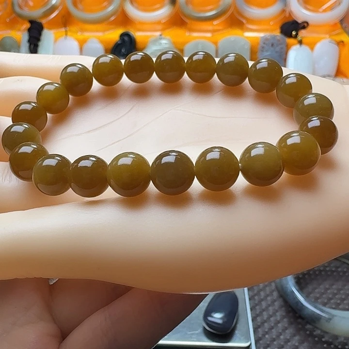 和田玉（糖玉）未镶嵌手链