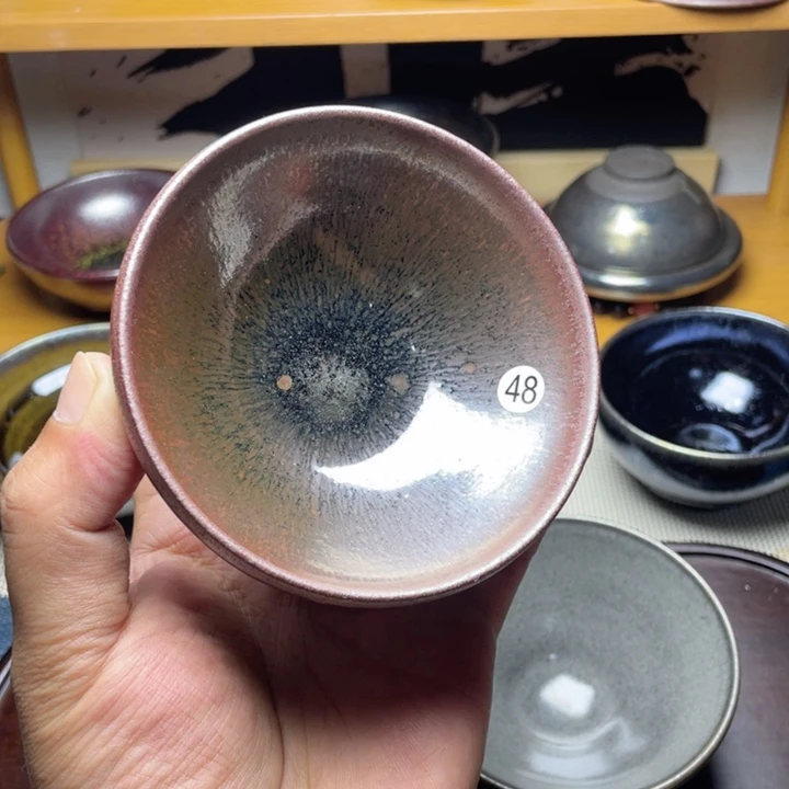 茶盏龙窑柴烧原矿原釉