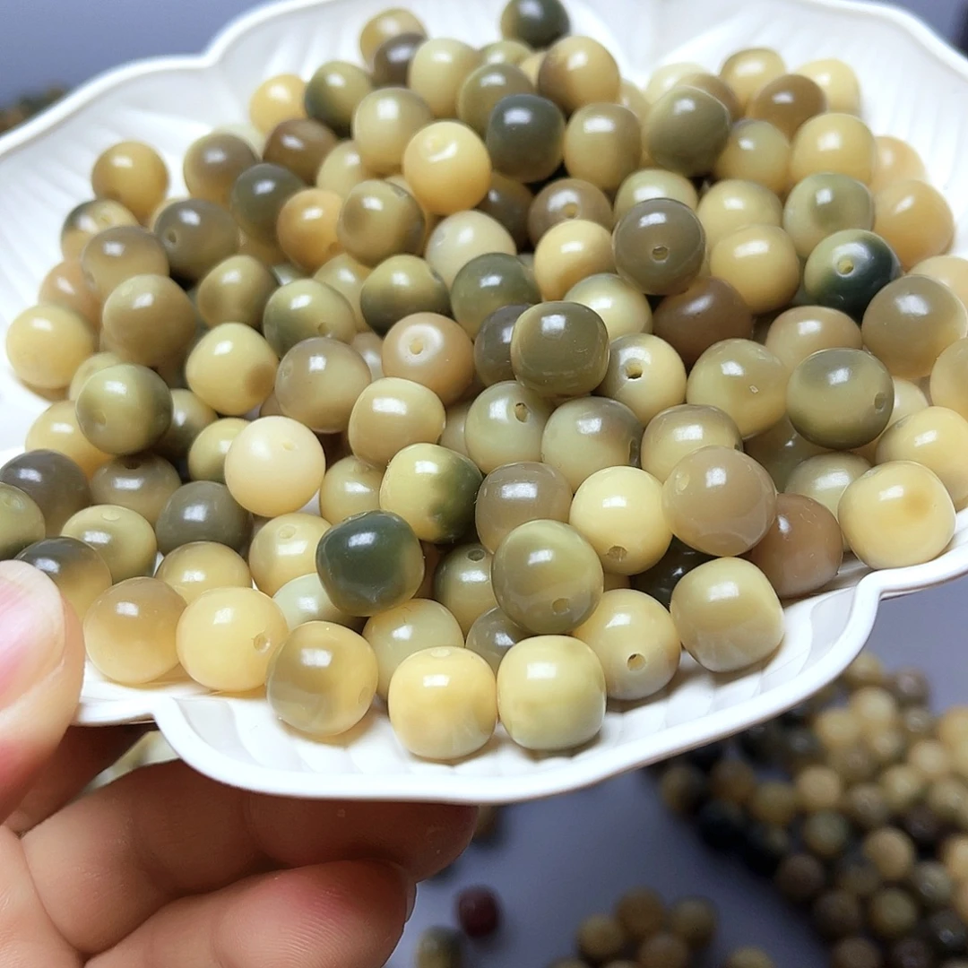 白玉菩提吊坠白玉菩提11渐变桶50颗卡灯牌宠40颗