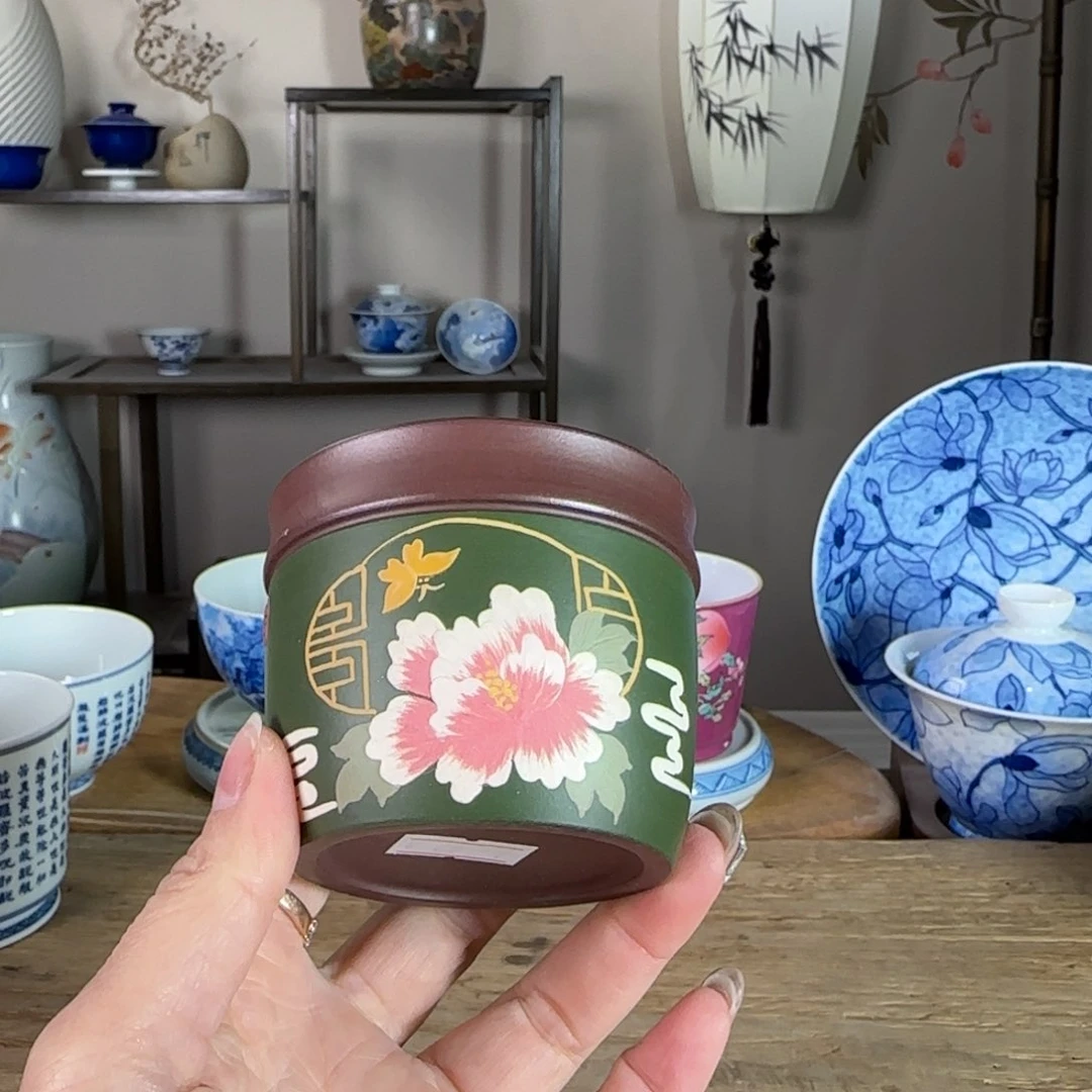 杯景德镇陶瓷柴烧多人