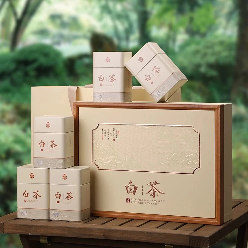 【招牌小叶芽】2025年新茶绿茶安吉特产白茶250g礼盒装明前特级茶叶