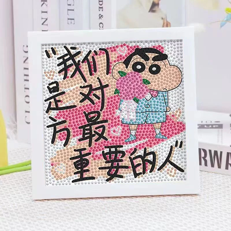 文字的浪漫礼物解压治愈DIY贴钻钻石画手绘生日礼物情侣闺蜜A997